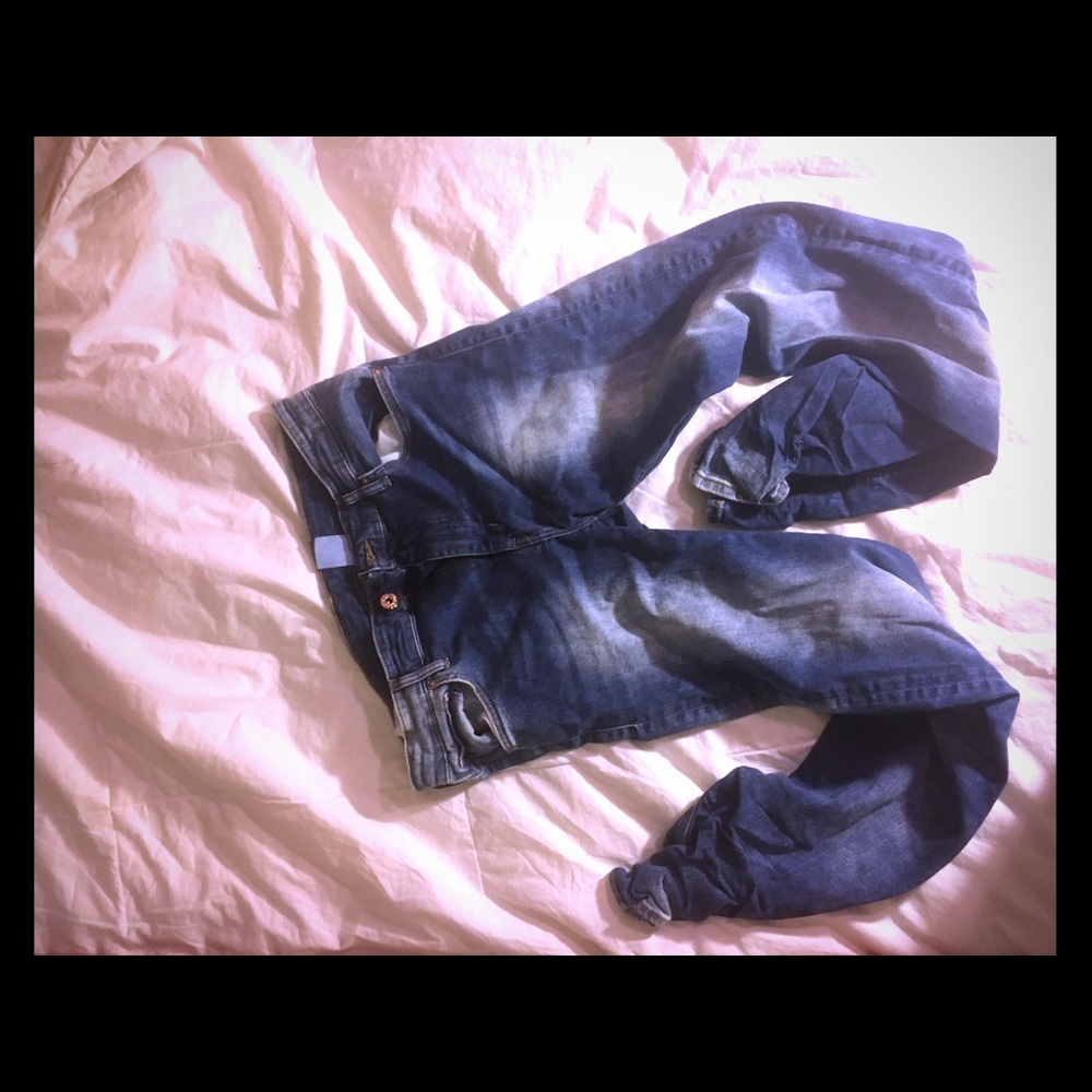 Distressed jeans by H&M