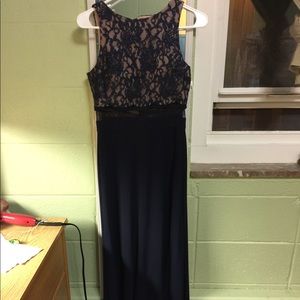 Night Way Navy Dress