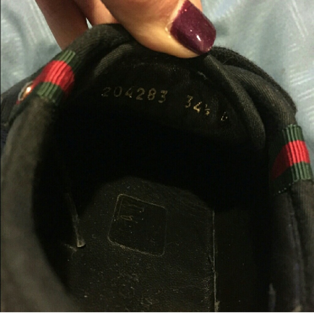 authentic gucci sneakers - Picture 3 of 4