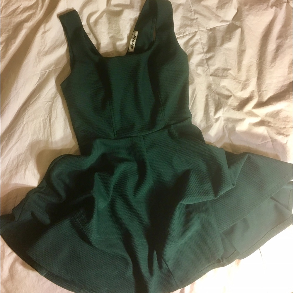 Green pRty dress by Mystic