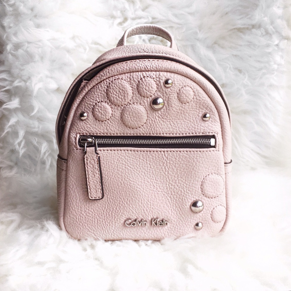 CALVIN KLEIN Kira Studio mini backpack in Blush