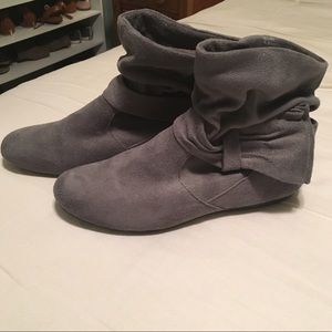 Gray Boots