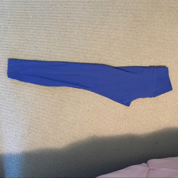 Nike Pants - Blue/Purple Slightly Cropped Nike Leggings