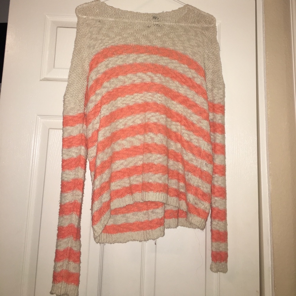 Long sleeve stripped shirt