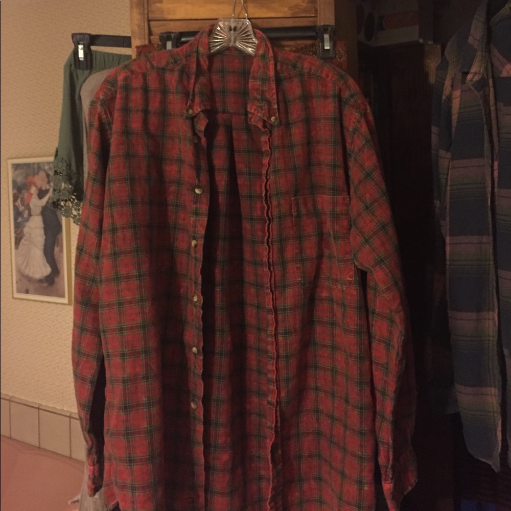 Vintage Oversized Flannel