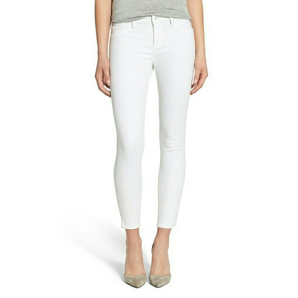 New! DL1961 Instasculpt Cropped Skinny Jeans White - Picture 6 of 7