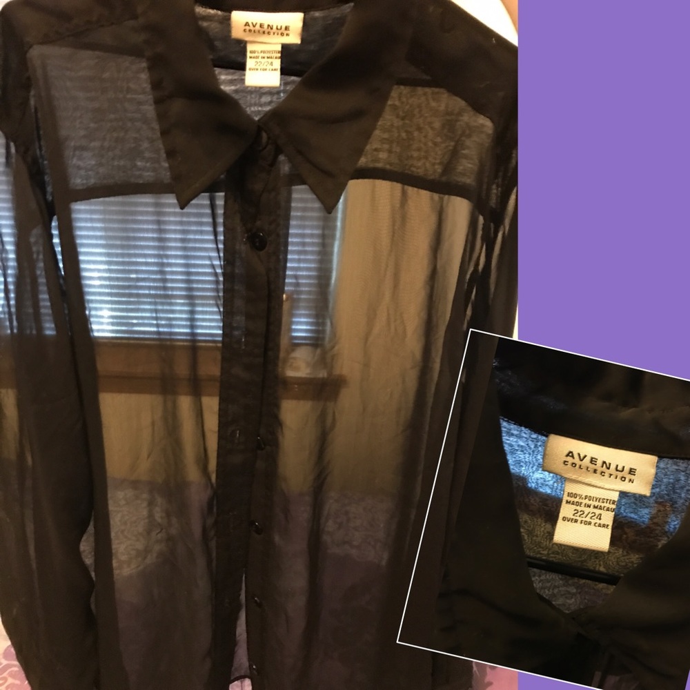 🛍 Avenue sheer cover-up