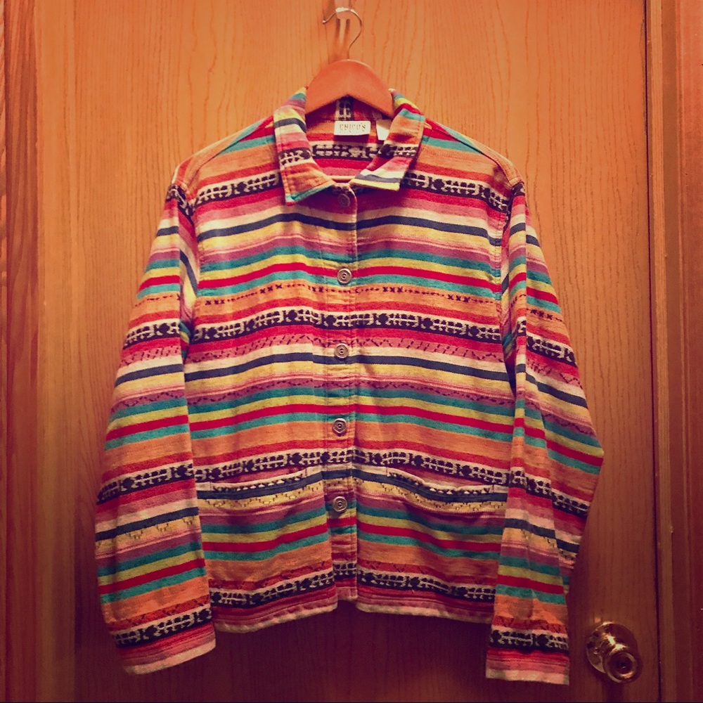 Chico's Multicolored Jacket