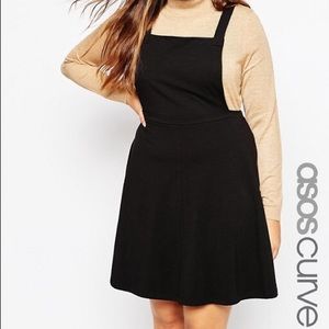 Jersey Pinafore Dress