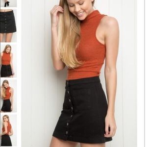 Brandy Melville Button Up Skirt