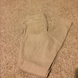 Hollister khaki jeans