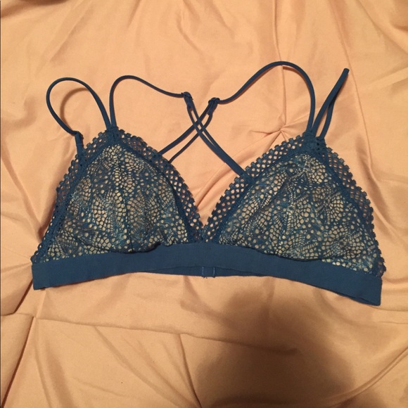 Free People Other - Blue Victoria's Secret Lace Bralette