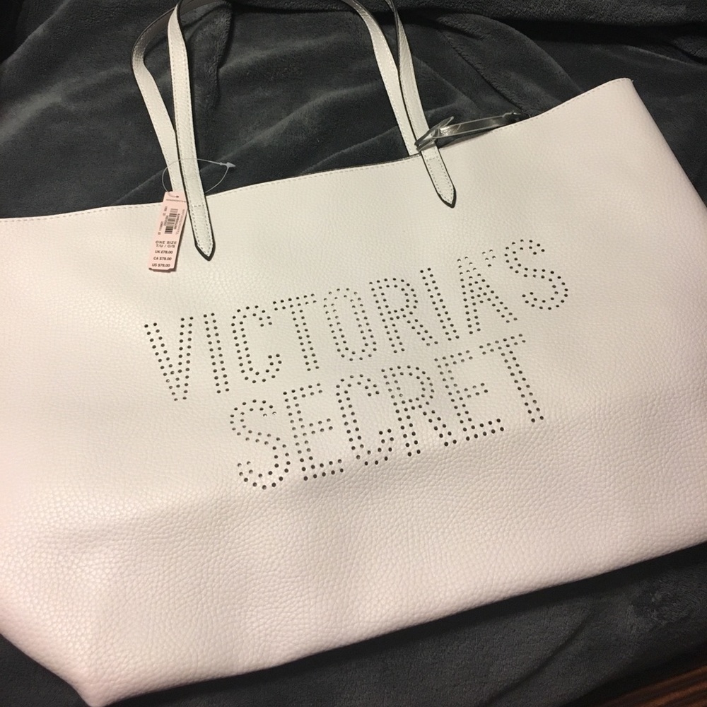 White Victoria Secret Bag