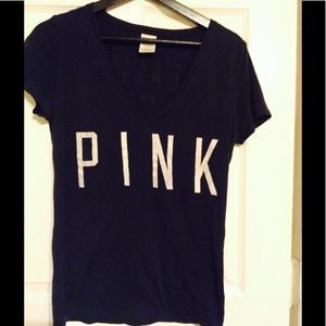 Pink by VS Yankees t-shirt