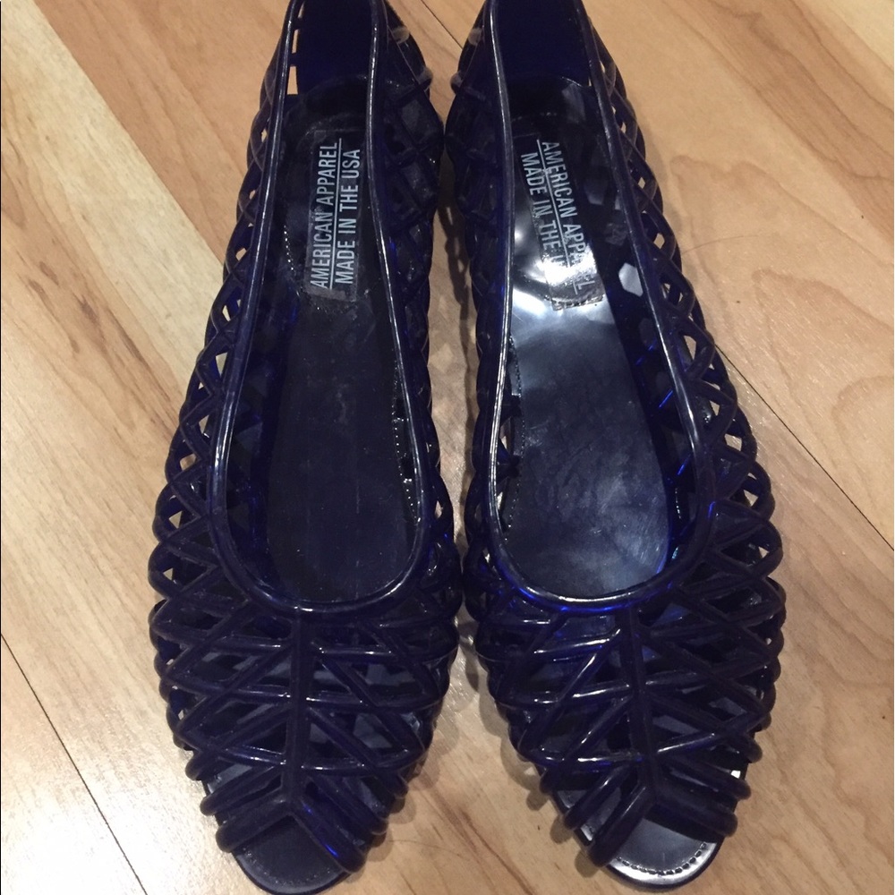 American Apparel Lattice Flats