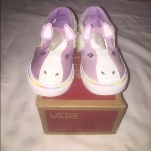 Classic Slip-On unicorn Vans.