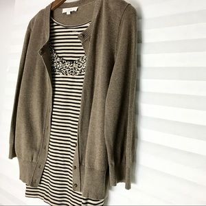 Beautiful Top & Cardigan Set 🌼 Loft