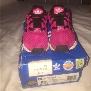 Adidas - PINK/ BLACK ZX FLUX EL I