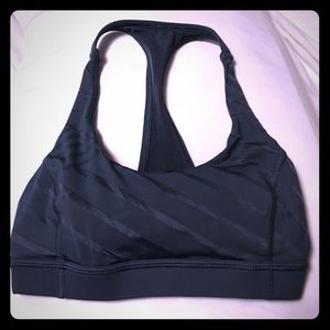 Dark Blue Lululemon sports bra