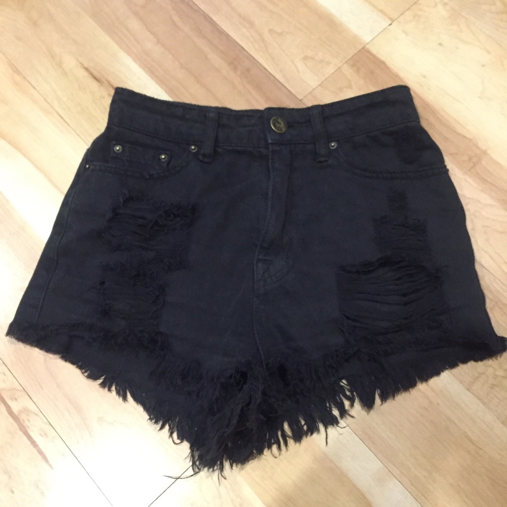Urban Outfitters High Waisted Cheeky Shorts
