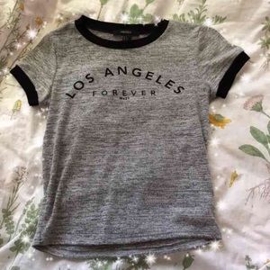 los angeles ringer tee