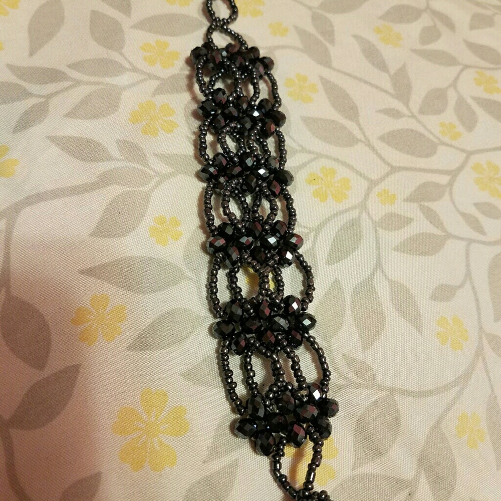 Beads Bracelet - Color: Navy