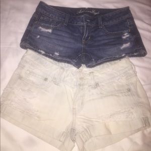 American eagle Ripped jeans shorts.