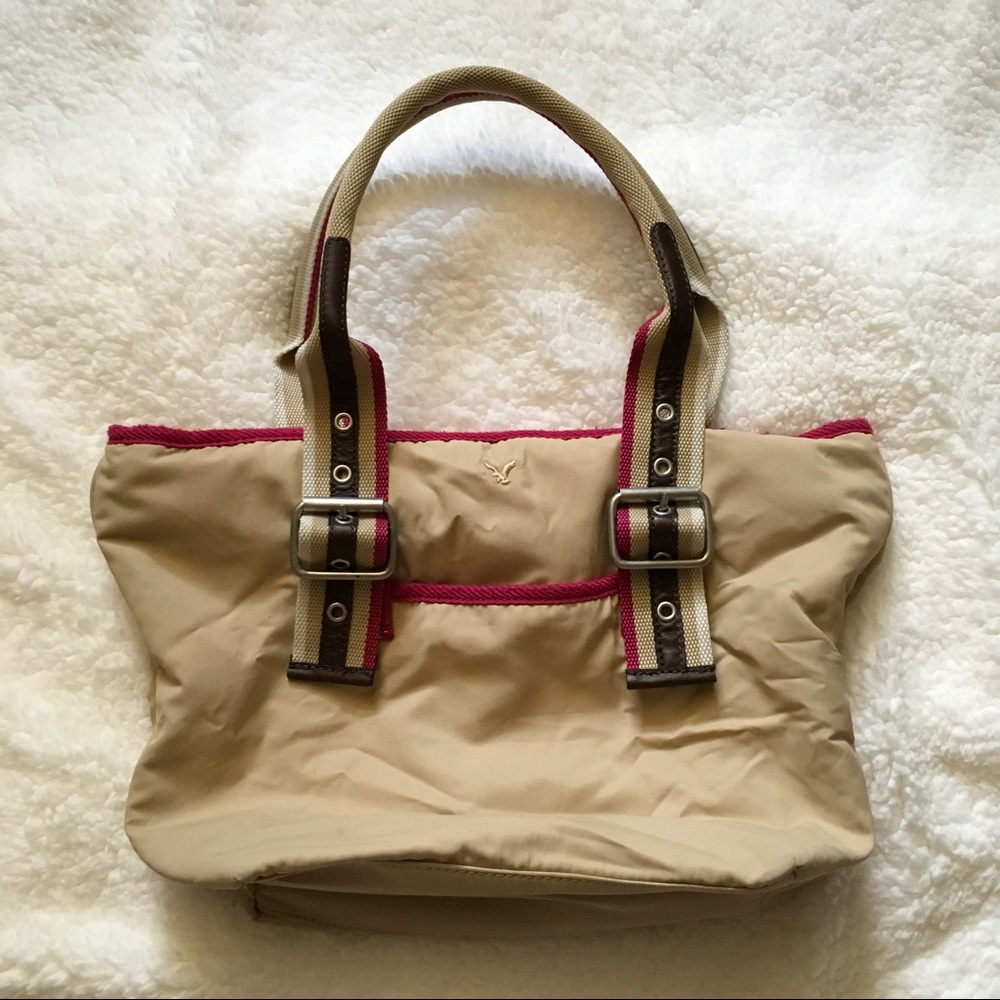 American Eagle Tan Shoulder Purse
