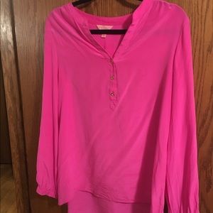 Size Large Hot Pink Lilly Pulitzer Tunic