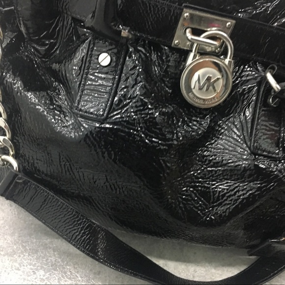 ✨SOLD✨ Michael Kors Hamilton patent leather - Picture 2 of 7