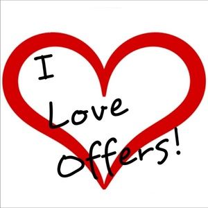 MAKE OFFERS ON ANYTHING ! ☺️