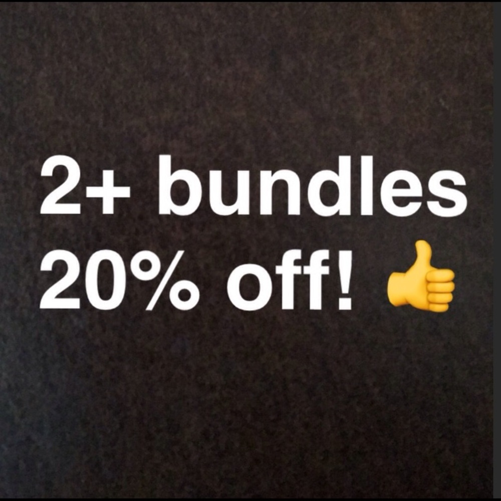 20% OFF ALL BUNDLES!!