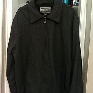 Mens Steve and Barry's wool coat