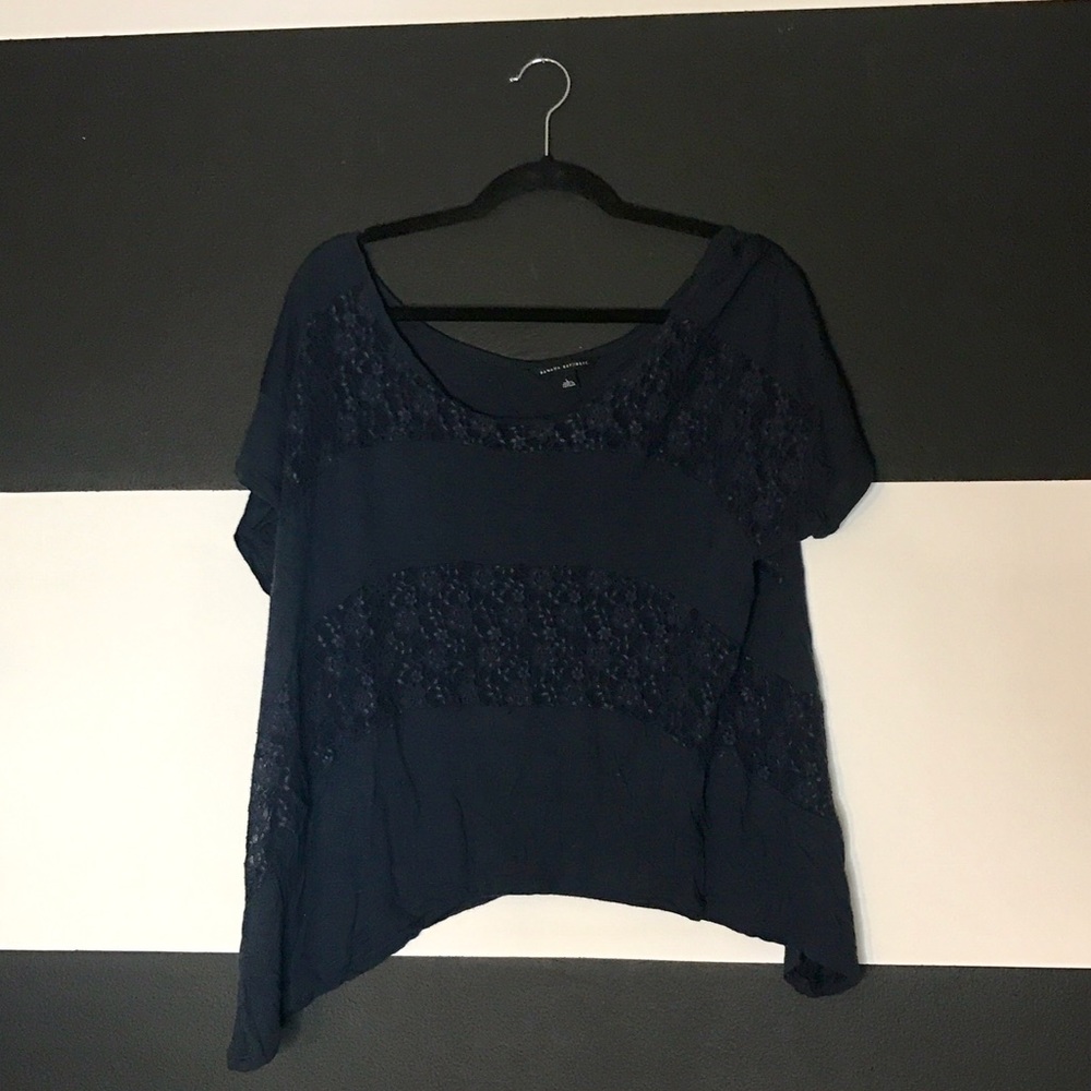 Sexy off the should Banana Republic shirt