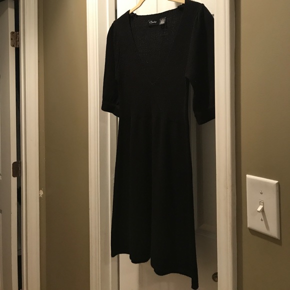 Black sweater dress - Picture 1 of 1