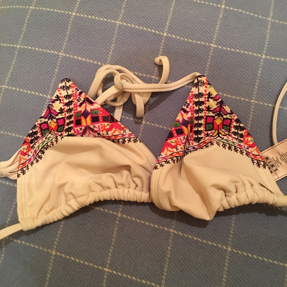 Rosy bikini top