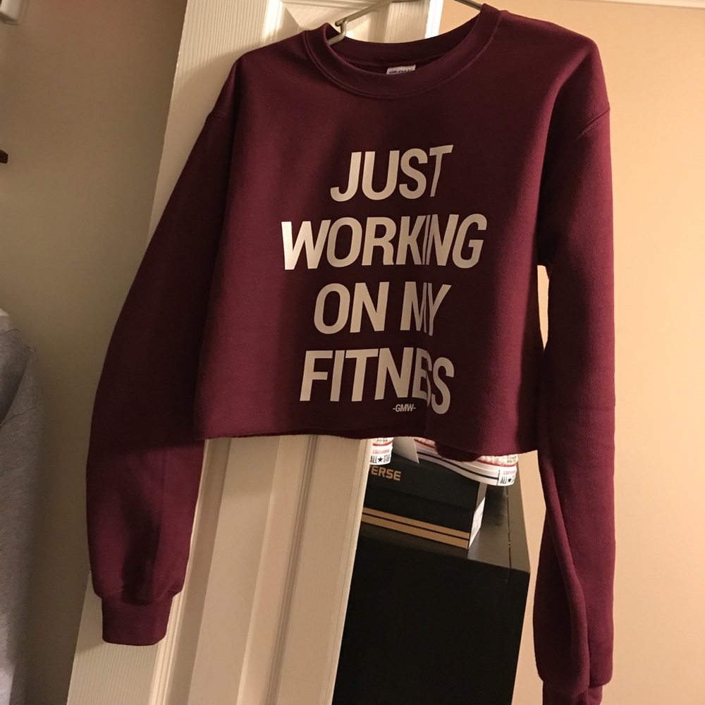 Cut off Gym sweatshirt