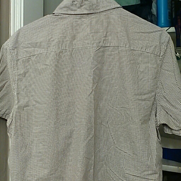 Mens American Eagle short sleeve button down - Picture 3 of 4