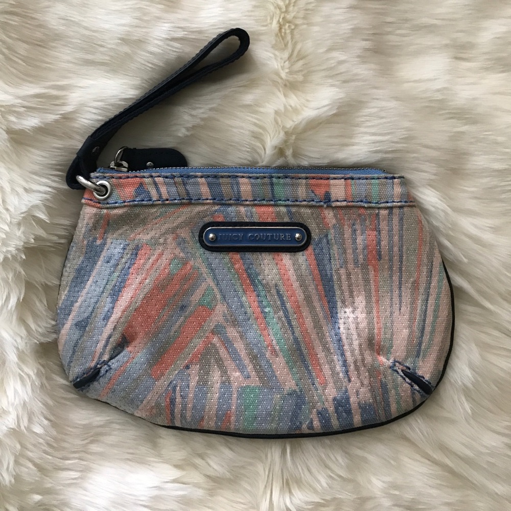 Juicy Couture sequin wristlet