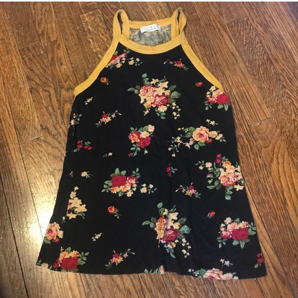 Nordstrom Tops - High neck floral tank top