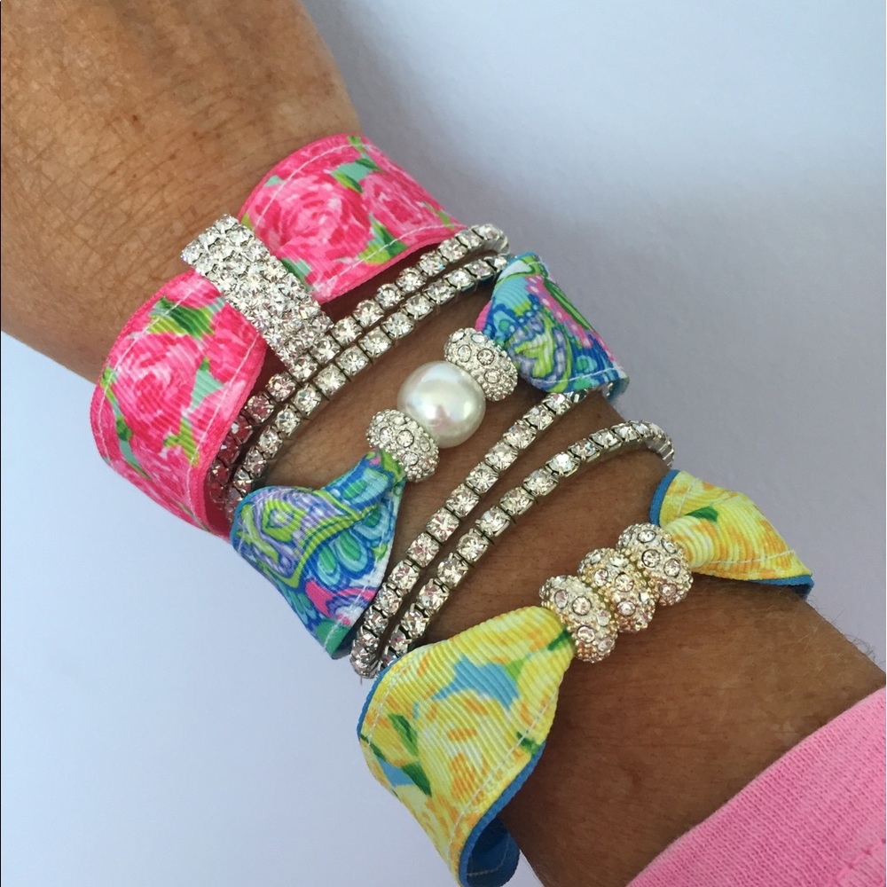 Summer Ribbon Bracelet Set HPFI First Impression