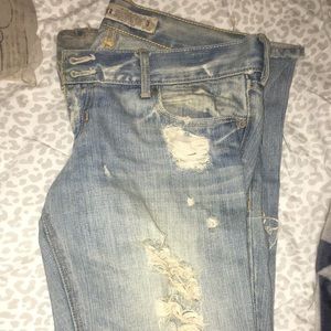 Super flare hollister jeans size 3