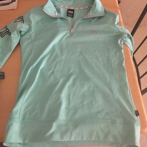 Long sleeve mint color PINK shirt