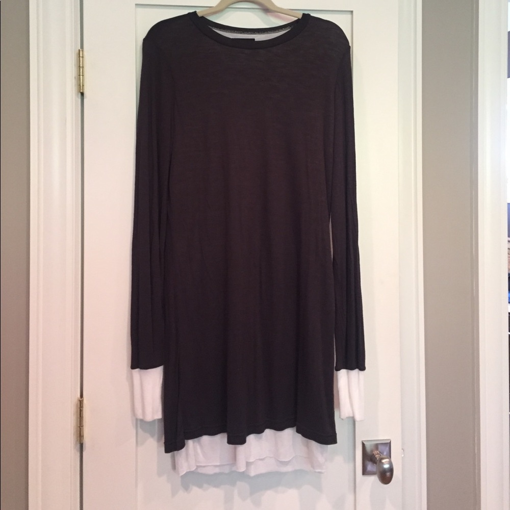 Pencey Standard Long Sleeve Double Layer Dress, L