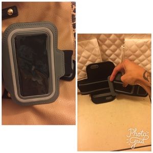 I phone 5s armband on case
