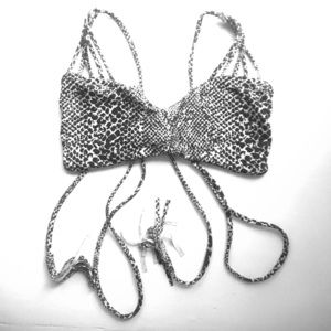 Acacia Swimwear Snake Samoa Krobokan Bikini Top