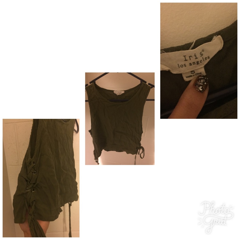 Detailed crop top