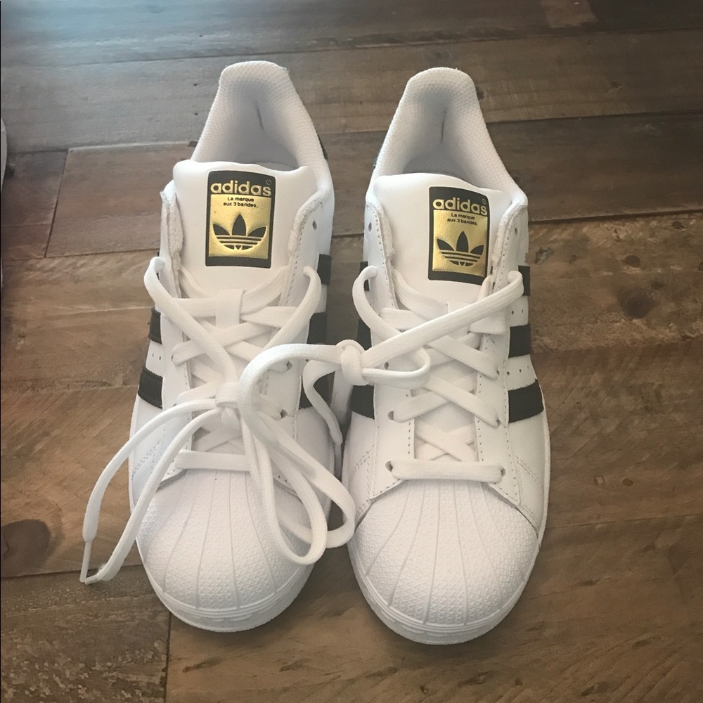 Adidas Women's Superstar Black & White Sneaker