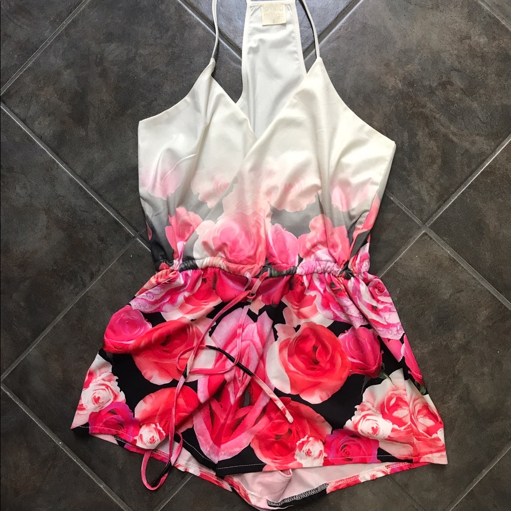 Floral romper