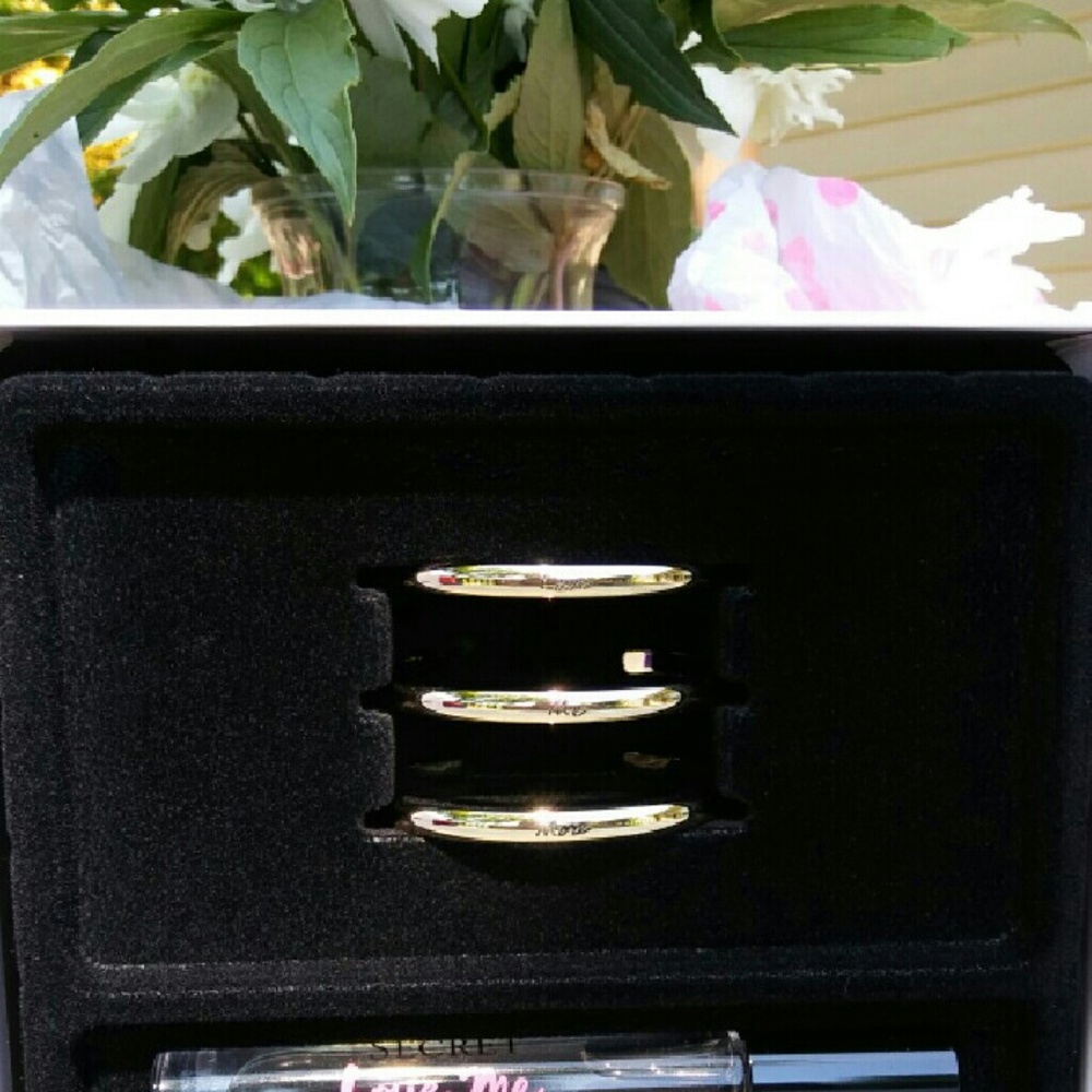 Love Me More Victoria's Secret bracelet set